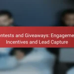 Contests and Giveaways: Engagement, Incentives and Lead Capture