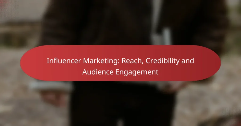 Influencer Marketing: Reach, Credibility and Audience Engagement