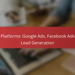 PPC Platforms: Google Ads, Facebook Ads and Lead Generation