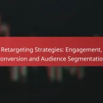 Retargeting Strategies: Engagement, Conversion and Audience Segmentation