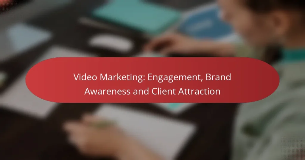Video Marketing: Engagement, Brand Awareness and Client Attraction